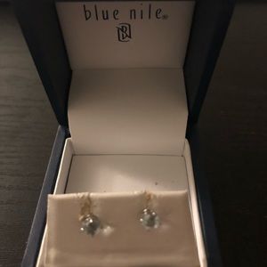 Blue Nile Aquamarine Studs